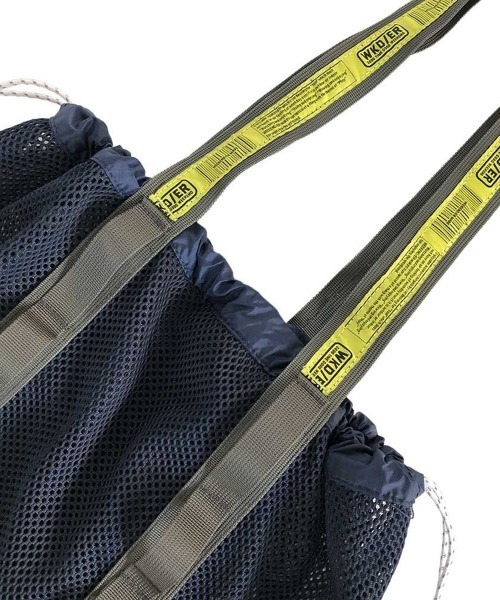 WEEKEND(ER)（ウィークエンダー）の「WEEKEND(ER) ウィークエンダー WEEKEND MESH TOTE BAG メッシュトートバッグ（トートバッグ・メンズ・ホワイト/ブラック/グレー/ネイビー/オリーブ/イエロー・FREE）」の12枚目の写真