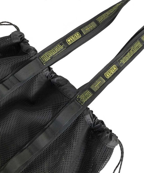 WEEKEND(ER)（ウィークエンダー）の「WEEKEND(ER) ウィークエンダー WEEKEND MESH TOTE BAG メッシュトートバッグ（トートバッグ・メンズ・ホワイト/ブラック/グレー/ネイビー/オリーブ/イエロー・FREE）」の8枚目の写真