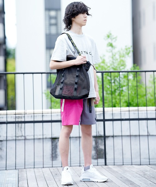 WEEKEND(ER)（ウィークエンダー）の「WEEKEND(ER) ウィークエンダー WEEKEND MESH TOTE BAG メッシュトートバッグ（トートバッグ・メンズ・ホワイト/ブラック/グレー/ネイビー/オリーブ/イエロー・FREE）」の16枚目の写真