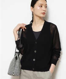 human woman | ◆シアーニットカーディガン(カーディガン/ボレロ)