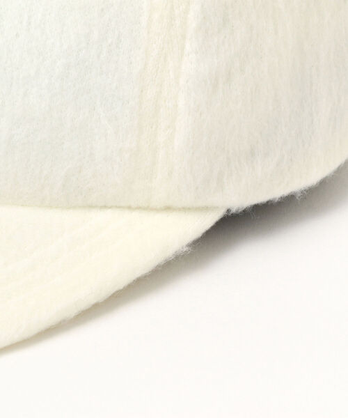 Ray BEAMS（レイビームス）の「Ray BEAMS / 6パネル シャギー キャップ（キャップ・レディース・ブラック/ホワイト・ONE SIZE）」の6枚目の写真