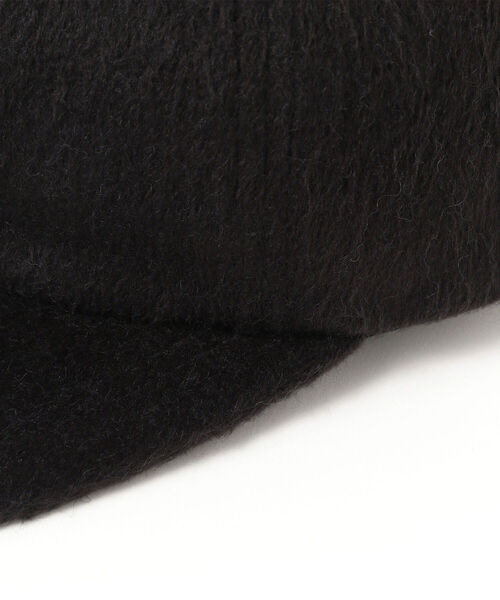 Ray BEAMS（レイビームス）の「Ray BEAMS / 6パネル シャギー キャップ（キャップ・レディース・ブラック/ホワイト・ONE SIZE）」の10枚目の写真