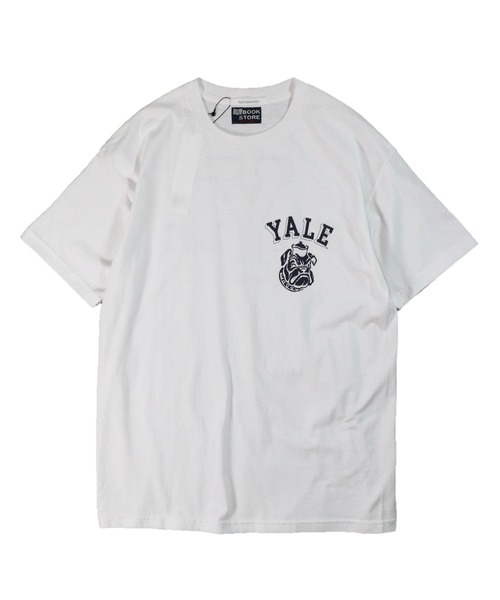SUNNY  SPORTS（サニースポーツ）の「SUNNY SPORTS / サニースポーツ Y LOGO SS TEE イェール大学 カレッジプリントTシャツ（Tシャツ/カットソー・メンズ・ライトグレー/パープル/ホワイト・XX-LARGE/MEDIUM/X-LARGE/LARGE）」の9枚目の写真