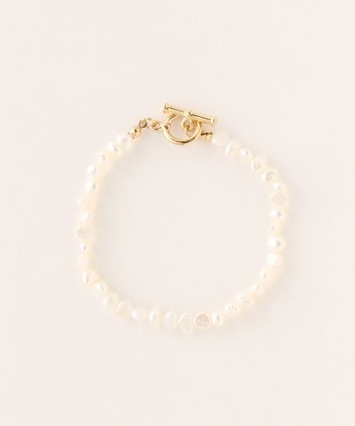Me%（ミィパーセント）の「タンスイパールブレスレット（ブレスレット・レディース・イエロー・FREE）」の4枚目の写真