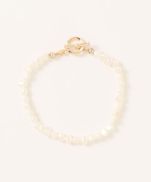 Me%（ミィパーセント）の「タンスイパールブレスレット（ブレスレット・レディース・イエロー・FREE）」の7枚目の写真