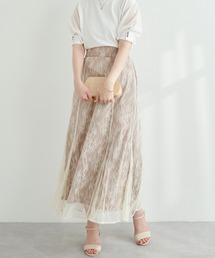 natural couture | 長さ変えれるosonoレーススカート(スカート)