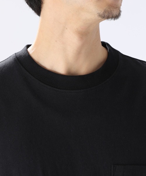 niko and...(ニコアンド)の「ワンポイントロゴポケットTシャツ(Tシャツ/カットソー・メンズ・ブラック/グリーン/イエロー/オフホワイト・LARGE/MEDIUM)」の18枚目の写真