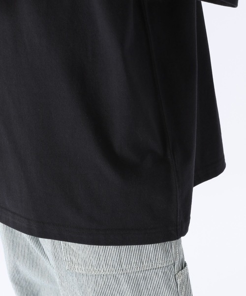 niko and...(ニコアンド)の「ワンポイントロゴポケットTシャツ(Tシャツ/カットソー・メンズ・ブラック/グリーン/イエロー/オフホワイト・LARGE/MEDIUM)」の8枚目の写真