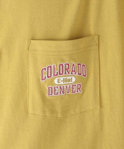 niko and...(ニコアンド)の「ワンポイントロゴポケットTシャツ(Tシャツ/カットソー・メンズ・ブラック/グリーン/イエロー/オフホワイト・LARGE/MEDIUM)」の19枚目の写真