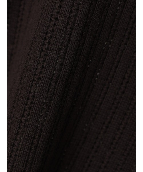 CRAFT STANDARD BOUTIQUE(クラフトスタンダードブティック)の「【手洗い】リブ切替えVネックジレ *◆(ベスト・レディース・ベージュ/チャコールグレー/グリーン・FREE)」の16枚目の写真