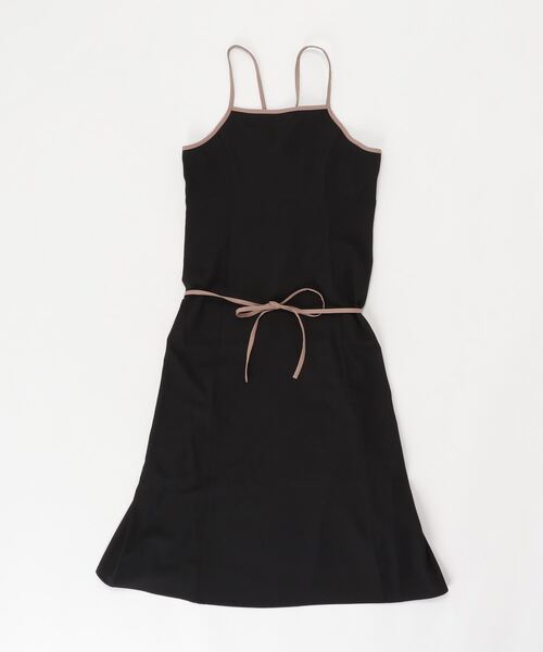 WEGO（ウィゴー）の「WEGO/バックリボンマーメイドキャミワンピース（ワンピース・レディース・ブラック/ライトベージュ・FREE）」の9枚目の写真