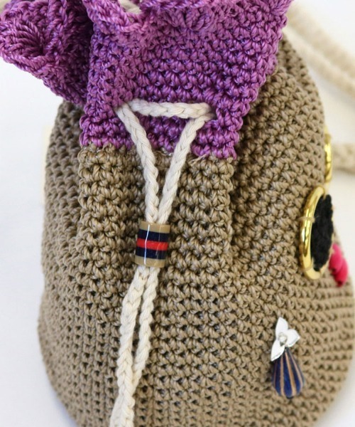 Paradise Picnic(パラダイスピクニック)の「トロピカルフルーツミニバッグ(かごバッグ・レディース・イエロー/レッド/ベージュ・FREE)」の12枚目の写真