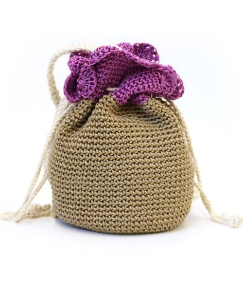 Paradise Picnic(パラダイスピクニック)の「トロピカルフルーツミニバッグ(かごバッグ・レディース・イエロー/レッド/ベージュ・FREE)」の13枚目の写真