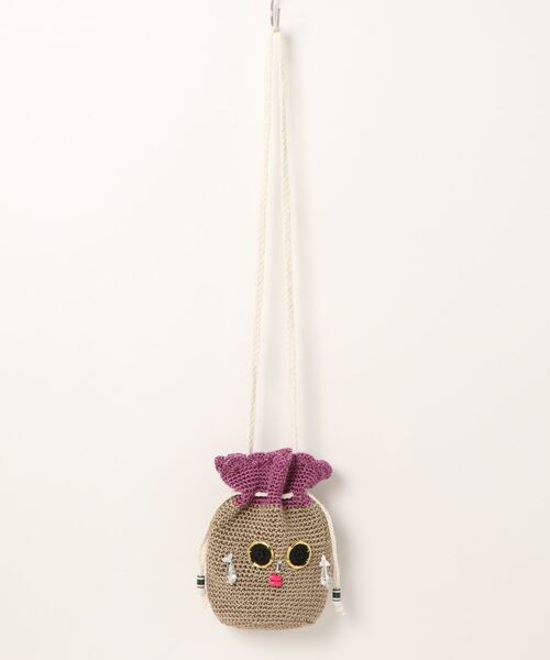 Paradise Picnic(パラダイスピクニック)の「トロピカルフルーツミニバッグ(かごバッグ・レディース・イエロー/レッド/ベージュ・FREE)」の14枚目の写真