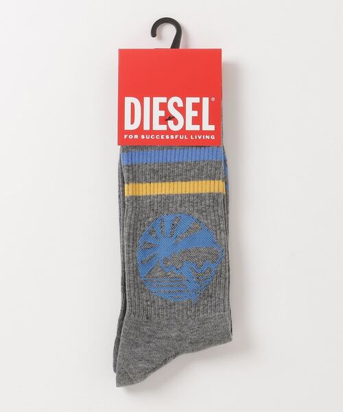 DIESEL（ディーゼル）の「メンズ ソックス ミドル丈（ソックス/靴下・メンズ・ホワイト/グレー・SMALL/MEDIUM/LARGE）」の6枚目の写真