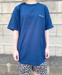 STATUS（ステイタス）の「韓国 ファッション ストリート ブランド STATUS 刺繍 ロゴ TEE Tシャツ メンズ レディース ユニセックス（Tシャツ/カットソー）」
