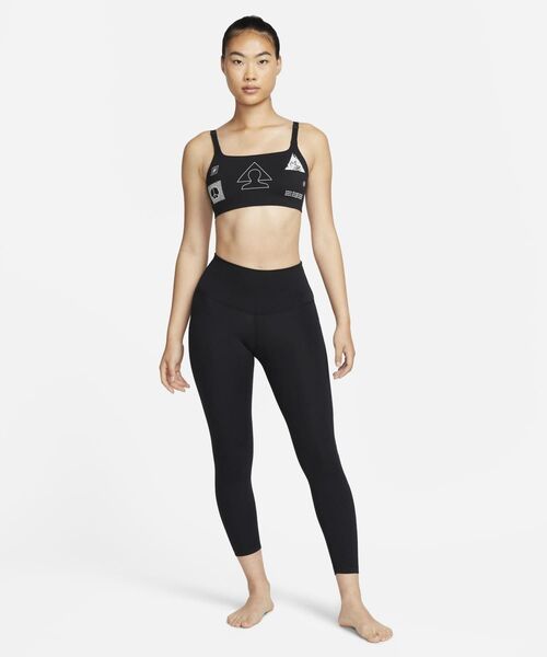 NIKE（ナイキ）の「ナイキ ヨガ Dri-FIT ウィメンズ 7/8 ハイライズ グラフィック レギンス / Nike Yoga Dri-FIT Women's 7/8 High-Rise Graphic Leggings（レギンス/スパッツ・レディース・オリーブ系/ブラック・M/XS/L/S/XL）」の7枚目の写真