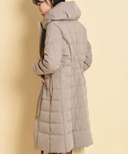 エシカルストレッチタフタロングダウン