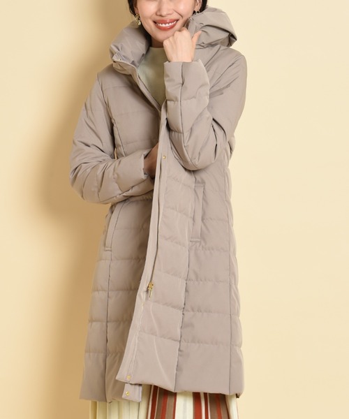 エシカルストレッチタフタロングダウン