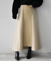RANAN | 中わたキルト使いスカート(スカート)
