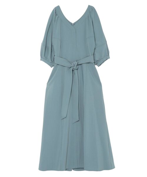 LAGUNAMOON（ラグナムーン）の「フォルムラインバックフレアーワンピース（ワンピース・レディース・ベージュ/ブラウン/ブルー・SMALL/MEDIUM）」の17枚目の写真