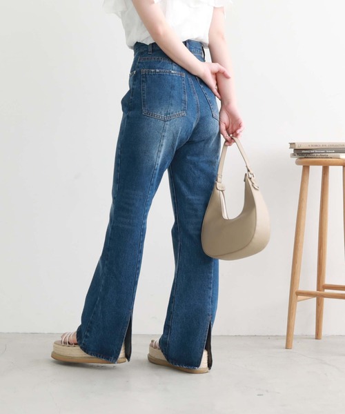 archives（アルシーヴ）の「ｃｒｅｓｃｅｎｔ　２ｗａｙ　ｂａｇ（ハンドバッグ・レディース・ブラック/ブラウン/アイボリー・FREE）」の6枚目の写真