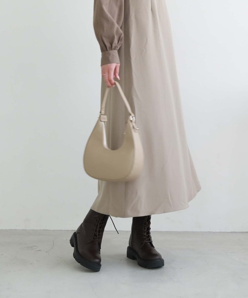 archives（アルシーヴ）の「ｃｒｅｓｃｅｎｔ　２ｗａｙ　ｂａｇ（ハンドバッグ・レディース・ブラック/ブラウン/アイボリー・FREE）」の7枚目の写真