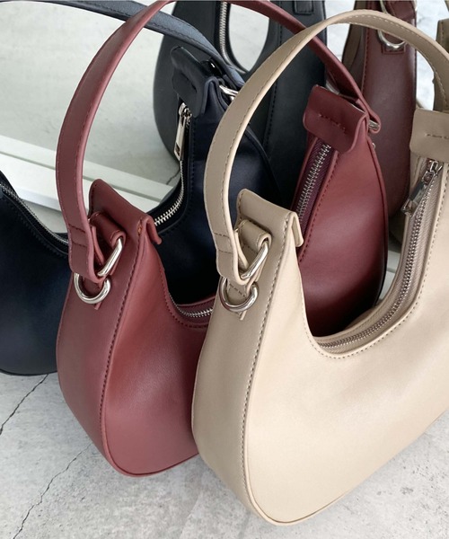 archives（アルシーヴ）の「ｃｒｅｓｃｅｎｔ　２ｗａｙ　ｂａｇ（ハンドバッグ・レディース・ブラック/ブラウン/アイボリー・FREE）」の17枚目の写真