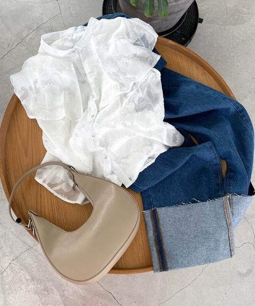 archives（アルシーヴ）の「ｃｒｅｓｃｅｎｔ　２ｗａｙ　ｂａｇ（ハンドバッグ・レディース・ブラック/ブラウン/アイボリー・FREE）」の10枚目の写真