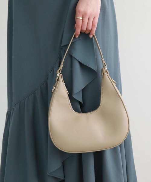 archives（アルシーヴ）の「ｃｒｅｓｃｅｎｔ　２ｗａｙ　ｂａｇ（ハンドバッグ・レディース・ブラック/ブラウン/アイボリー・FREE）」の8枚目の写真