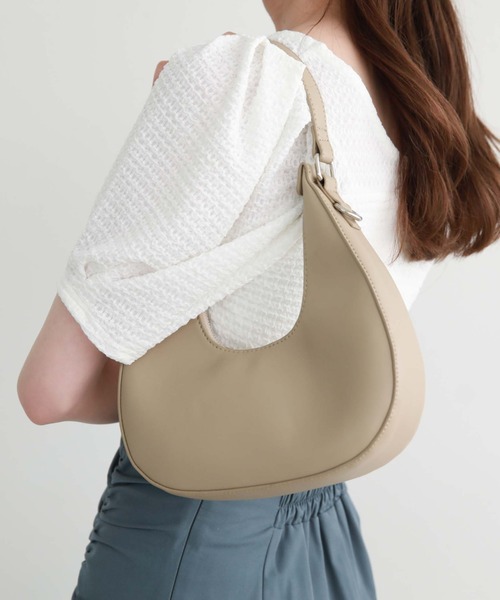 archives（アルシーヴ）の「ｃｒｅｓｃｅｎｔ　２ｗａｙ　ｂａｇ（ハンドバッグ・レディース・ブラック/ブラウン/アイボリー・FREE）」の9枚目の写真