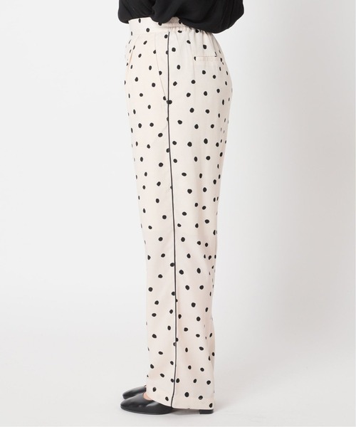 B.C STOCK（ベーセーストック）の「《追加》ドットプリントタックパンツ（その他パンツ・レディース・アイボリー・FREE）」の14枚目の写真
