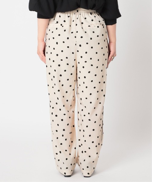 【新品】B.C STOCK生成りメキシコプリントカバーオール＆パンツセット　M 追加》ドットプリントタックパンツ（その他パンツ）｜B.C STOCK