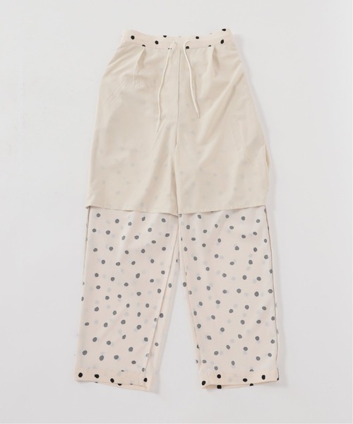 追加》ドットプリントタックパンツ（その他パンツ）｜B.C STOCK