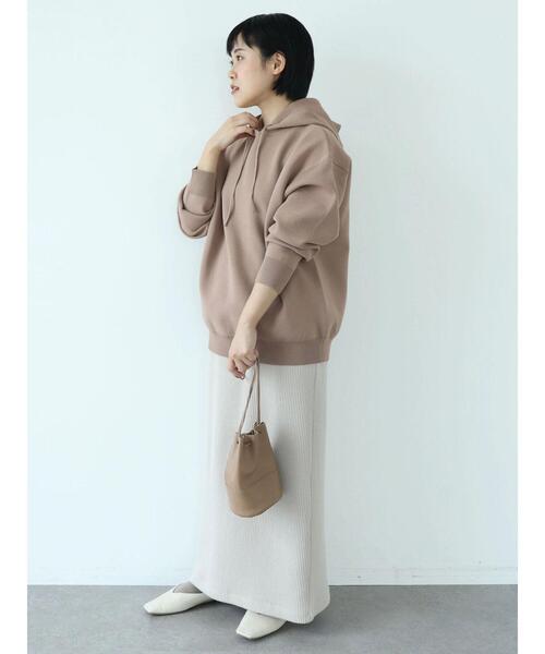 CRAFT STANDARD BOUTIQUE(クラフトスタンダードブティック)の「ニットパーカー *◆(ニット/セーター・レディース・ダークグリーン/ベージュ/パープル・FREE)」の14枚目の写真