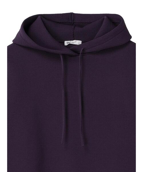 CRAFT STANDARD BOUTIQUE(クラフトスタンダードブティック)の「ニットパーカー *◆(ニット/セーター・レディース・ダークグリーン/ベージュ/パープル・FREE)」の20枚目の写真