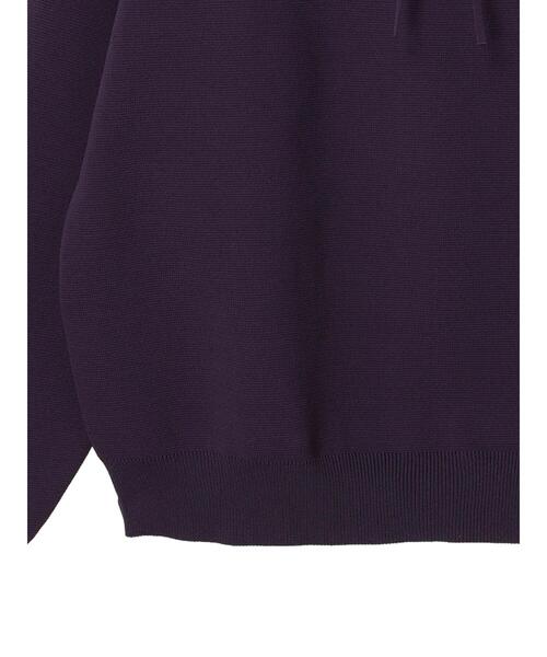 CRAFT STANDARD BOUTIQUE(クラフトスタンダードブティック)の「ニットパーカー *◆(ニット/セーター・レディース・ダークグリーン/ベージュ/パープル・FREE)」の22枚目の写真