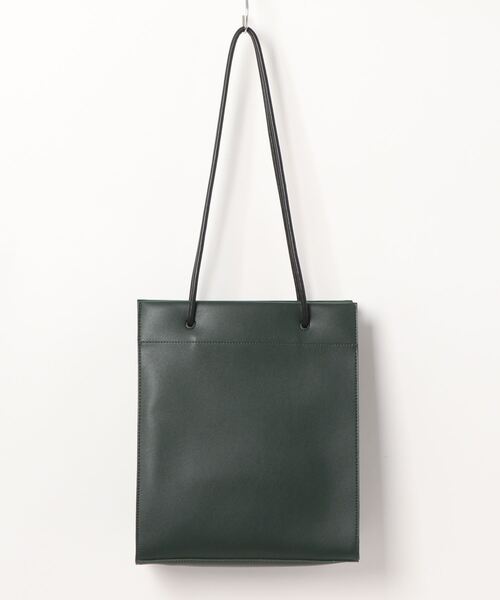 AZUL by moussy(アズールバイマウジー)の「NARROW HANDLE SHOPPER BAG Ⅲ/ナローハンドルショッパーバッグⅢ(ショルダーバッグ・レディース・ブラック/ベージュ/グリーン/マルチ・FREE)」の7枚目の写真