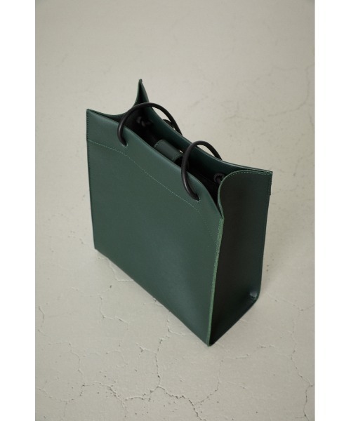 AZUL by moussy(アズールバイマウジー)の「NARROW HANDLE SHOPPER BAG Ⅲ/ナローハンドルショッパーバッグⅢ(ショルダーバッグ・レディース・ブラック/ベージュ/グリーン/マルチ・FREE)」の12枚目の写真