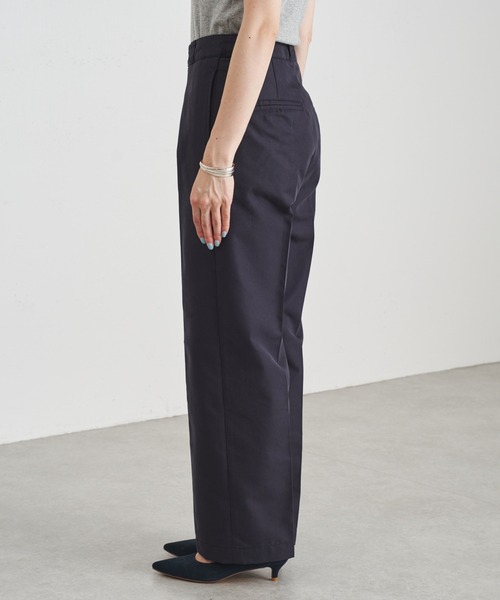 COLLAGE GALLARDAGALANTE（コラージュガリャルダガランテ）の「【OT】お仕事でも普段でも/キレイ目に使える/チノパンツ/手洗い可（チノパンツ・レディース・ネイビー/ベージュ・0/1）」の10枚目の写真