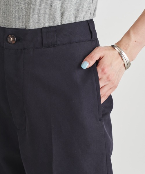 COLLAGE GALLARDAGALANTE（コラージュガリャルダガランテ）の「【OT】お仕事でも普段でも/キレイ目に使える/チノパンツ/手洗い可（チノパンツ・レディース・ネイビー/ベージュ・0/1）」の19枚目の写真