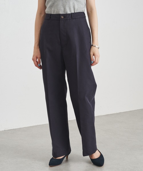 COLLAGE GALLARDAGALANTE（コラージュガリャルダガランテ）の「【OT】お仕事でも普段でも/キレイ目に使える/チノパンツ/手洗い可（チノパンツ・レディース・ネイビー/ベージュ・0/1）」の18枚目の写真