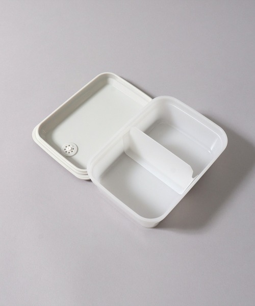 Miffy（ ミッフィー）の「(SK)【ミッフィー】お弁当箱にも使える。ふわっと盛れる 保存容器[600ml]（お弁当箱・レディース・ライトグレー/ライトピンク・ONE SIZE）」の8枚目の写真