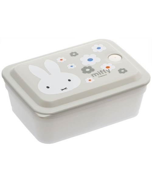 Miffy（ ミッフィー）の「(SK)【ミッフィー】お弁当箱にも使える。ふわっと盛れる 保存容器[600ml]（お弁当箱・レディース・ライトグレー/ライトピンク・ONE SIZE）」の16枚目の写真