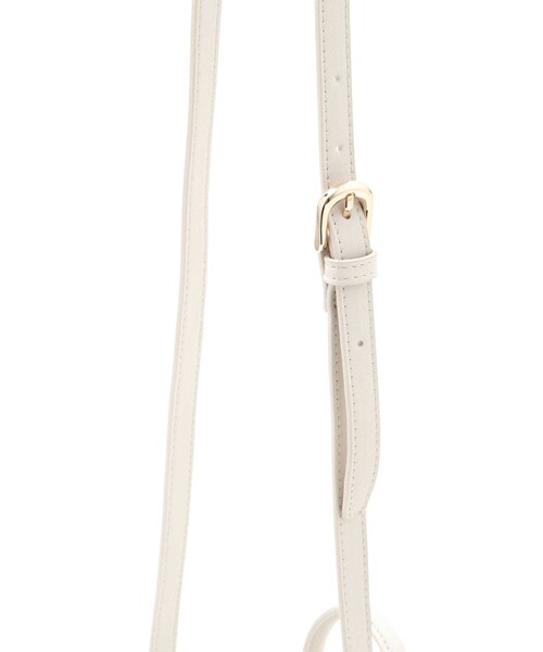 JILL STUART（ジルスチュアート）の「◆ポリーンチャームバッグ（トートバッグ・レディース・ホワイト/ブラック・ﾌﾘ-）」の8枚目の写真