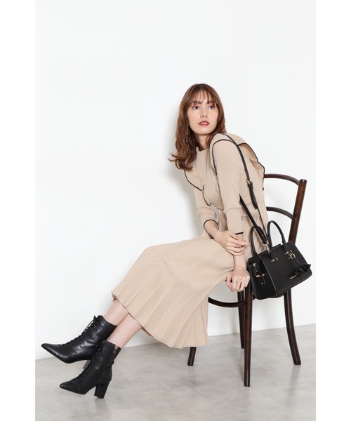 JILL STUART（ジルスチュアート）の「◆ポリーンチャームバッグ（トートバッグ・レディース・ホワイト/ブラック・ﾌﾘ-）」の17枚目の写真