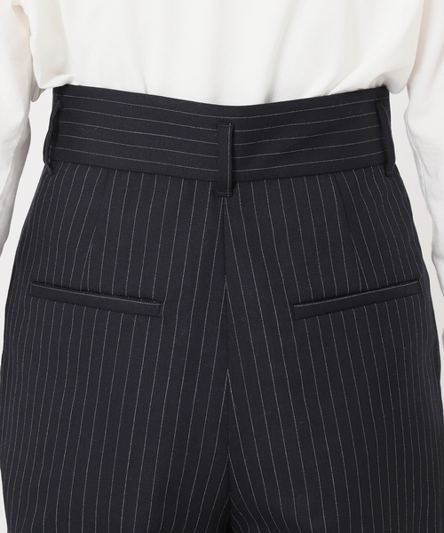 journal standard L'essage（ジャーナルスタンダードレサージュ）の「ウールトロワイドパンツ（その他パンツ・レディース・チョコ/ネイビー・36/38）」の21枚目の写真