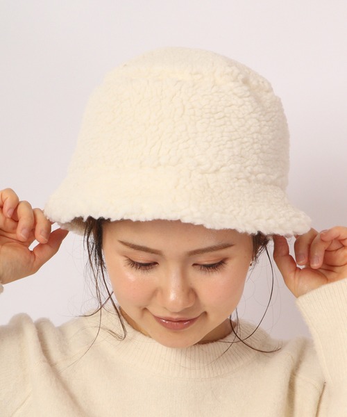 Sense of Grace（センスオブグレース）の「BOBO BUCKET HAT ボア バケットハット（ハット・メンズ・ブラック/グレー/アイボリー/マルチ・FREE）」の5枚目の写真