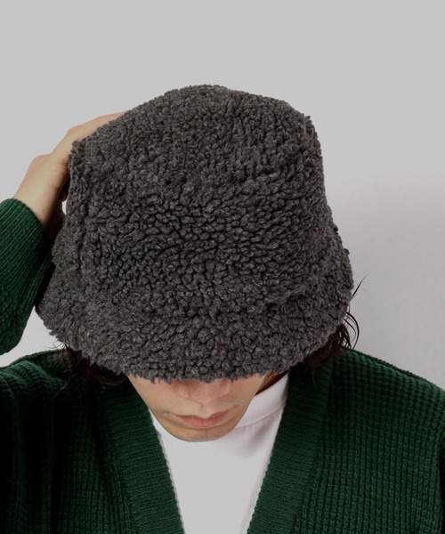 Sense of Grace（センスオブグレース）の「BOBO BUCKET HAT ボア バケットハット（ハット・メンズ・ブラック/グレー/アイボリー/マルチ・FREE）」の20枚目の写真