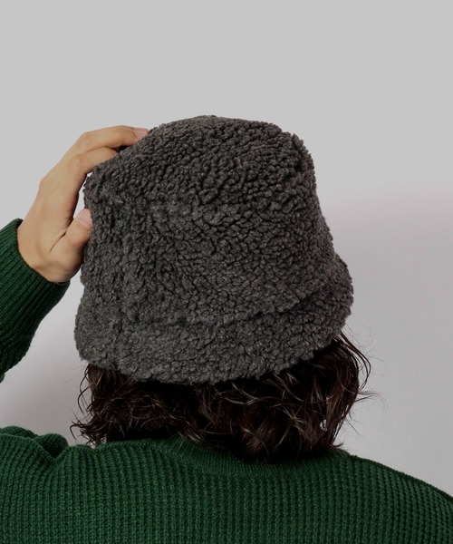 Sense of Grace（センスオブグレース）の「BOBO BUCKET HAT ボア バケットハット（ハット・メンズ・ブラック/グレー/アイボリー/マルチ・FREE）」の21枚目の写真